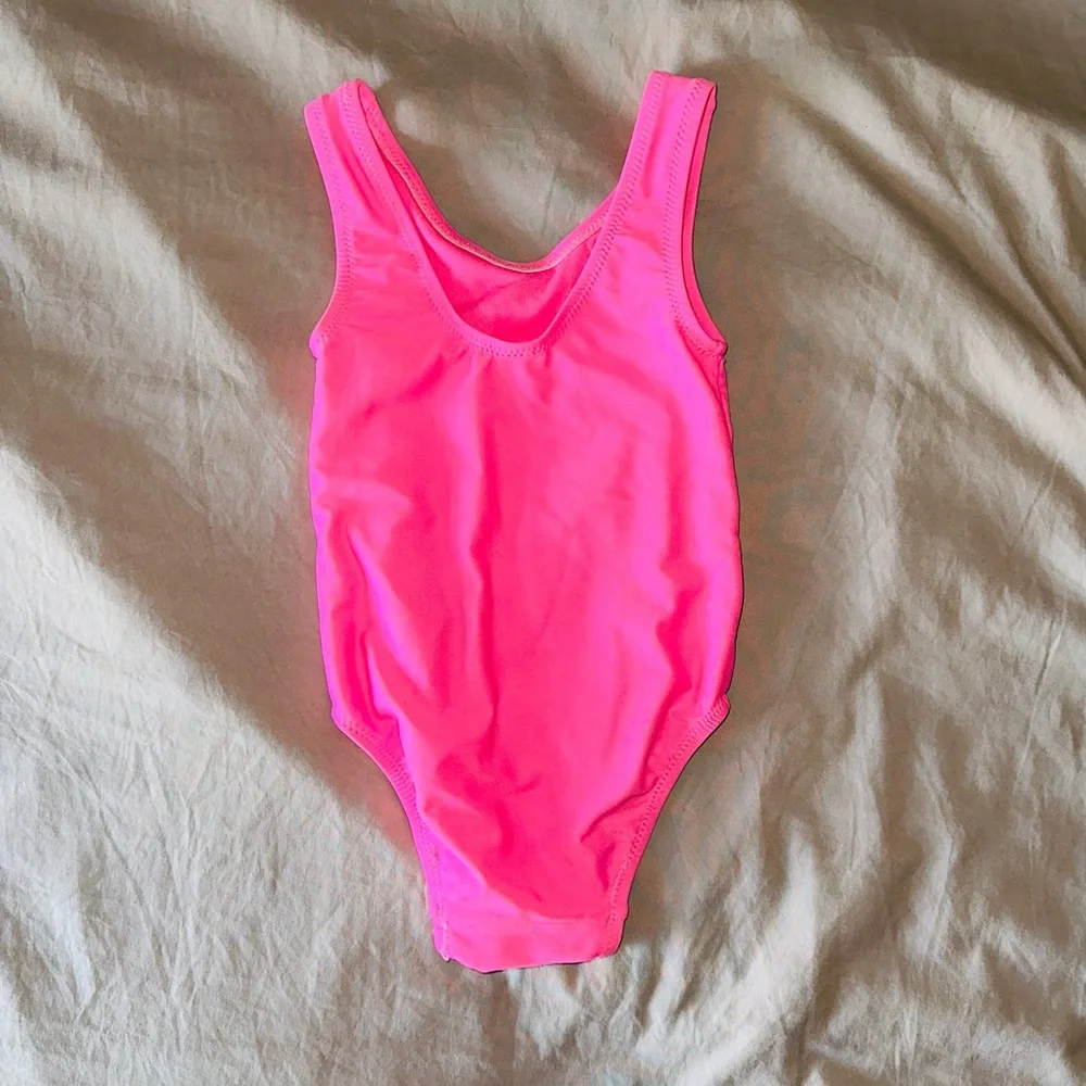 One Piece Bright Pink Old Navy Swimsuit 24m Baby Girl 24 Month Swimsuit